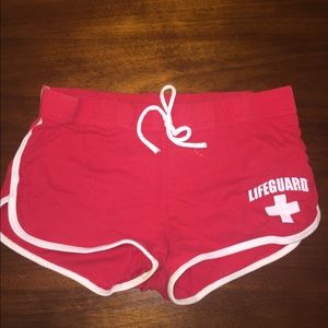 Life guard booty shorts